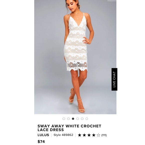 Lulus Dresses & Skirts - Lulu’s crochet Dress